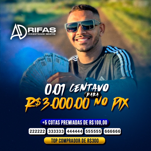 0,1 CENTAVO PARA R$3000 NO PIX